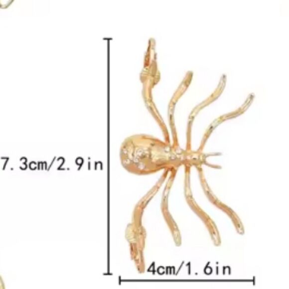 New ZARA Spider Clip On Ear Cuff - Picture 7 of 8